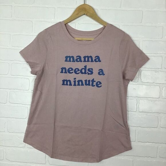 2/40$
𝅺Funny mom graphic tee t-shirt OldNavy pink blue Med short sleeves mother - Picture 8 of 9
